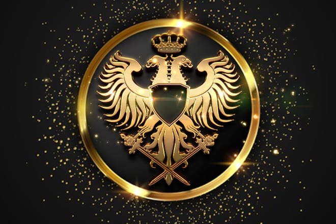 I will design a stunning 3d metallic gold logo in 24 hour
