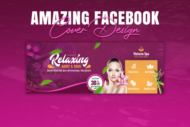 I will design amazing facebook cover photo banner design