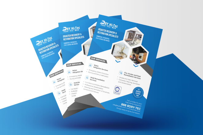 I will design amazing, modern, professional flyer, dl flyer