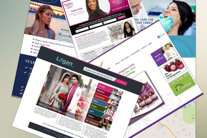 I will design an awesome landing page for promotion, lead generation and upsell pages
