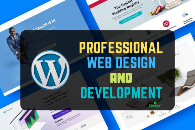 I will design and develop clean modern wordpress website