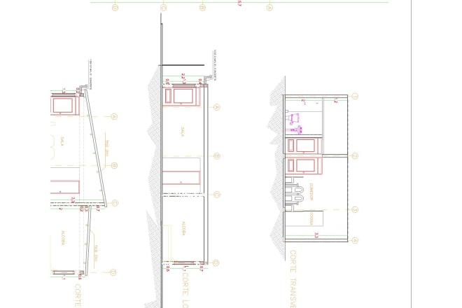 I will design and draw architectural plans