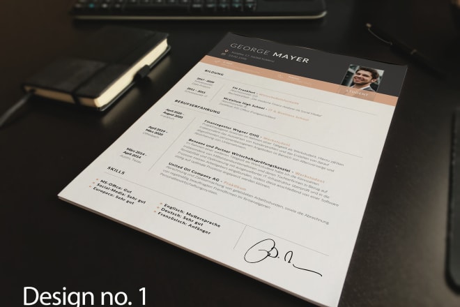 I will design and write your cv and resume within 48h