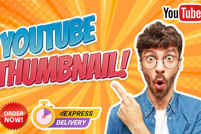 I will design any types stunning youtube thumbnails