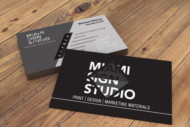 I will design business card with great idea