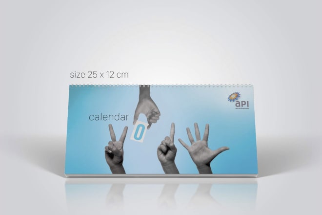 I will design calendar, seasonal greeting card