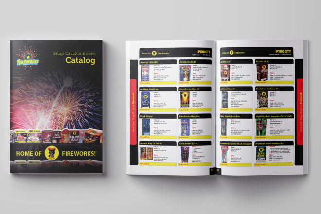 I will design catalogue product catalog brochure magazine