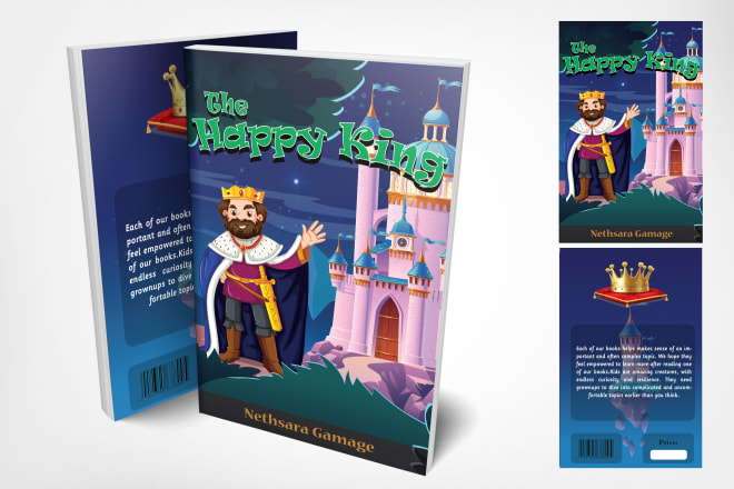 I will design colorful children book illustrations or kids book illustration cover