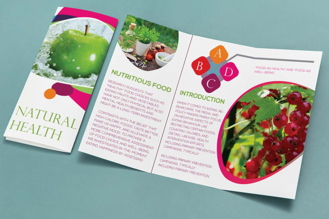 I will design company profile, brochure, flyer