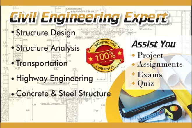 I will design concrete, steel and reinforced concrete structure