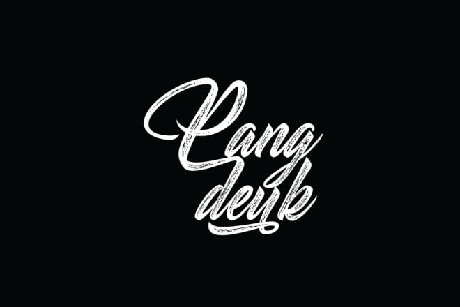 I will design custom dj, band, music, text, flyer and business logo