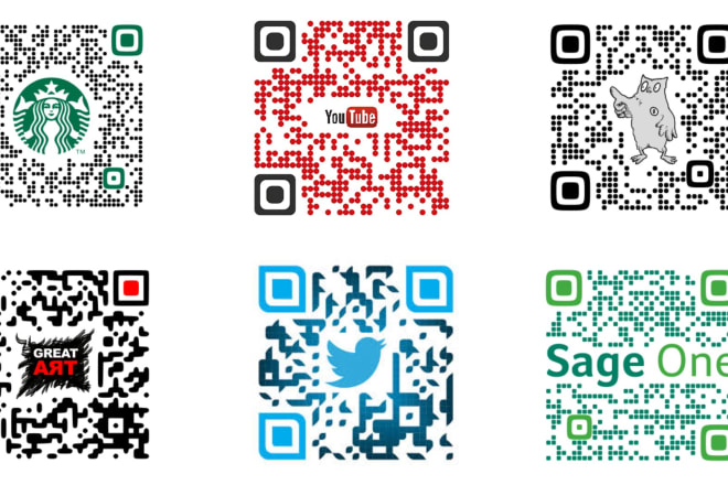 I will design custom qr code generator maker with logo
