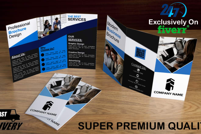 I will design event flyer, trifold brochure, leaflet