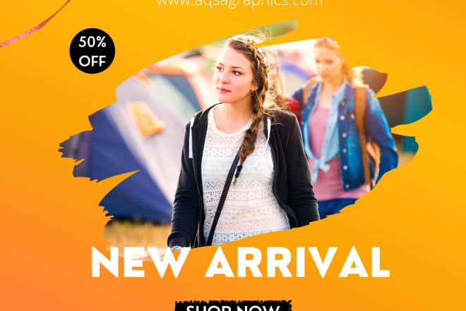 I will design eye catching online media posts and advertising