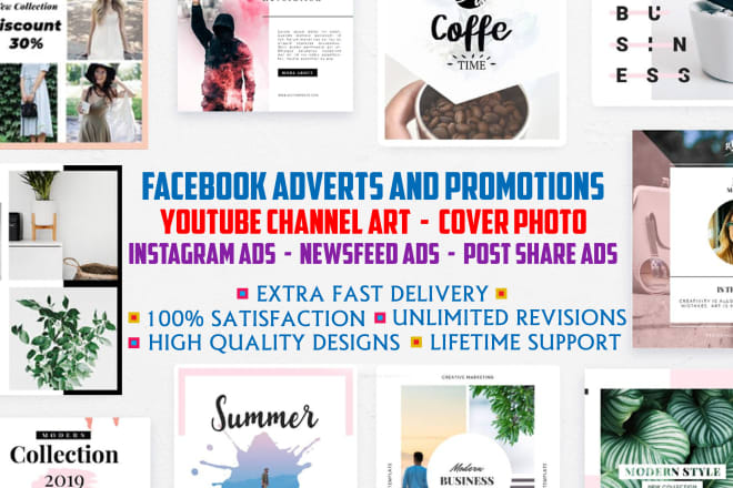 I will design eyecatching social media adverts and promotions