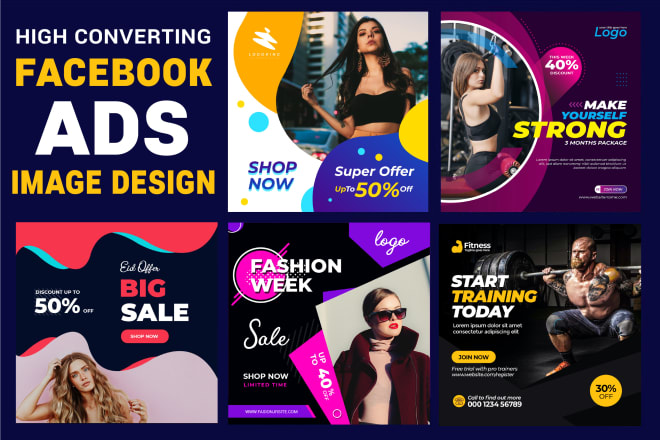 I will design facebook ad image or fb ad banner design