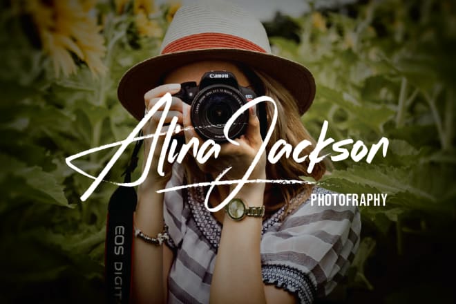 I will design fancy signature logo