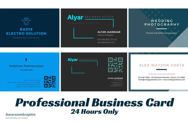 I will design impressive business card
