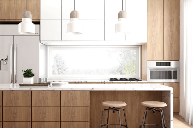 I will design kitchen interior rendering