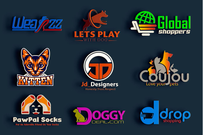 I will design logo for pets shop and ecommerece shopify store