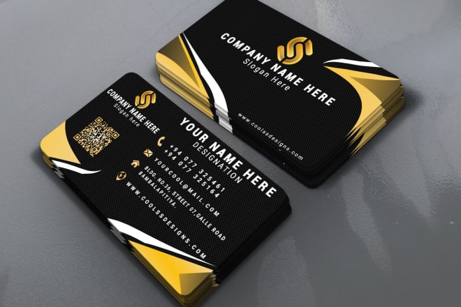 I will design minimal and elegant business cards