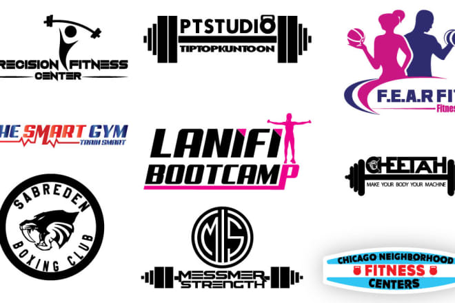 I will design modern, fitness, gym and bodybuilding logo