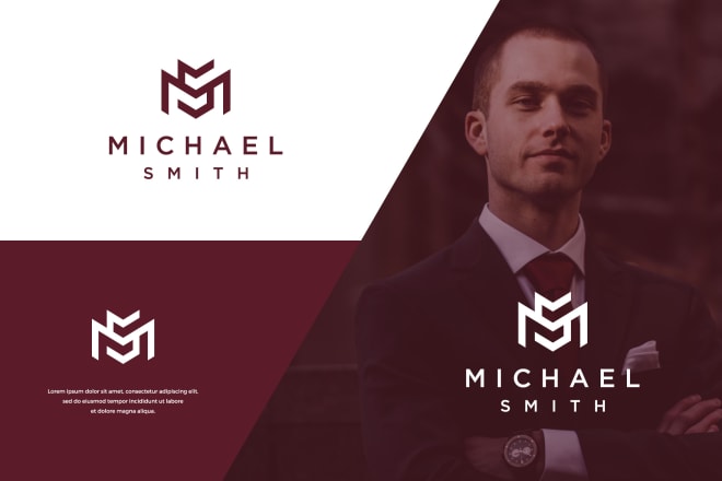 I will design monogram logo or initial letter for personal branding