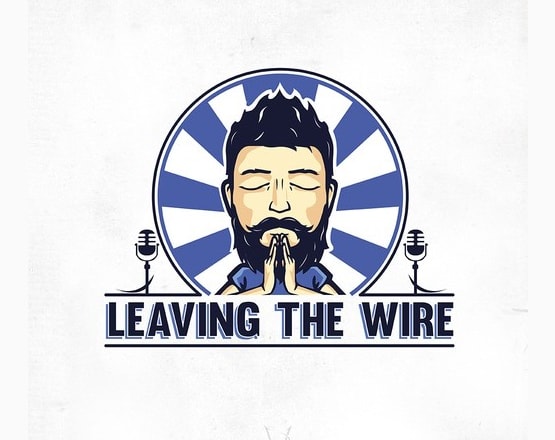 I will design original leaving wire podcast logo