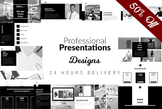 I will design powerpoint slide master template