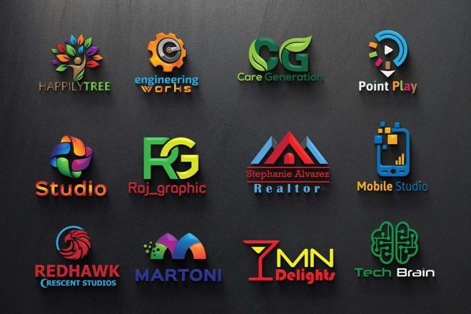 I will design professional 2d,3d logo