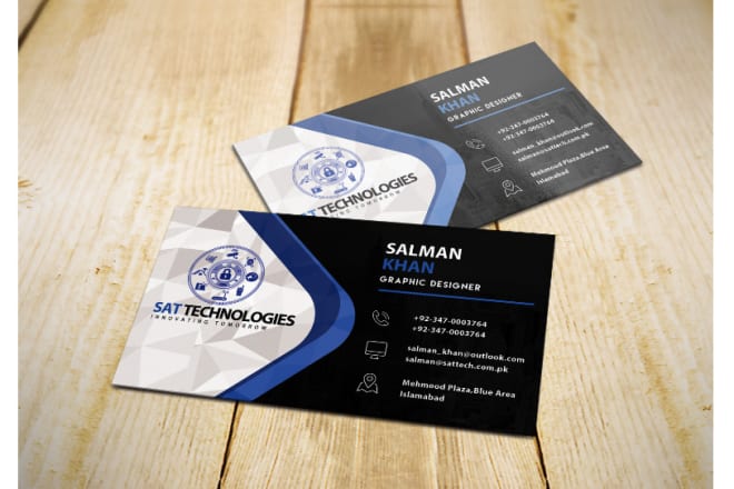 I will design professional business cards