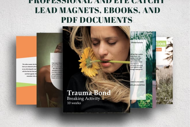 I will design professional lead magnets, ebooks, and PDF documents
