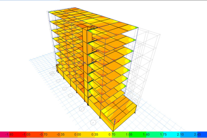 I will design rcc building in etabs and make structural drawings