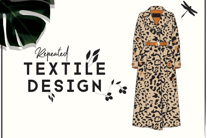 I will design repeat textile pattern seamless vector