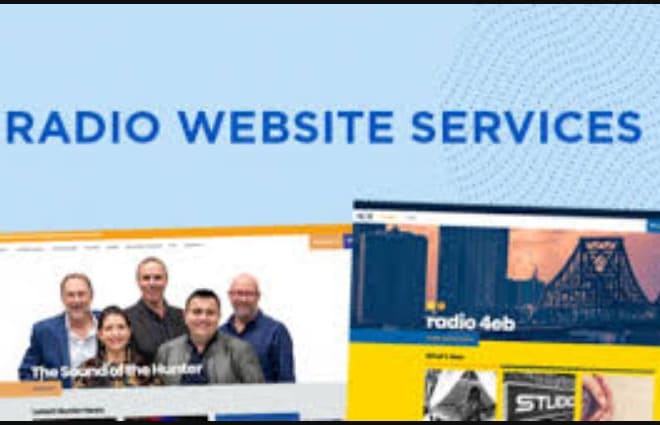 I will design responsive radio station website, stunning music, live streaming website