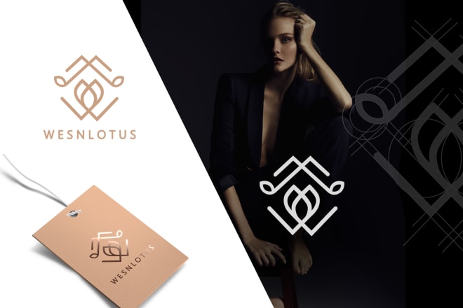 I will design symbolic, initial letter, monogram fashion logo