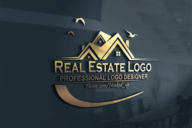 I will design unique real estate logo
