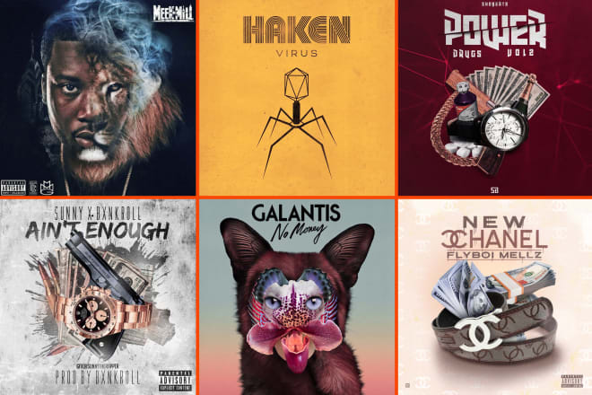 I will design unusual album cover single cover art cover for your song cover art