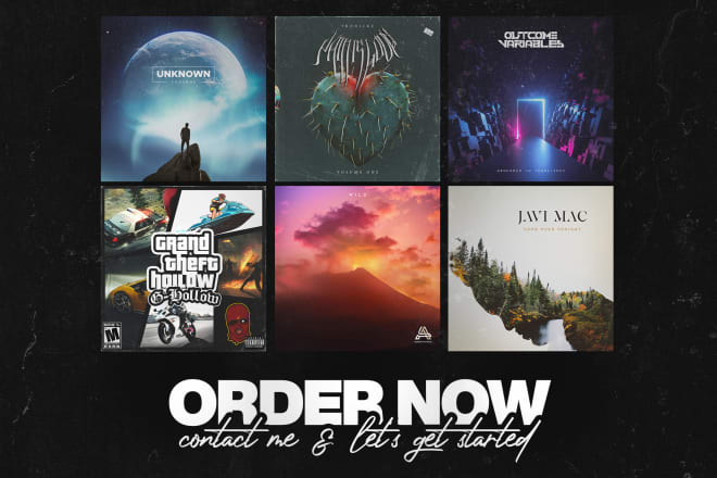 I will design your album cover