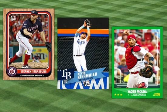 I will design your custom baseball card