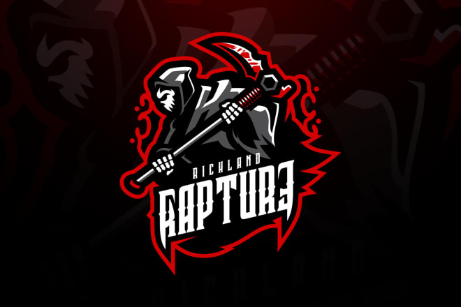 I will design your mascot, esport, gaming, team logo