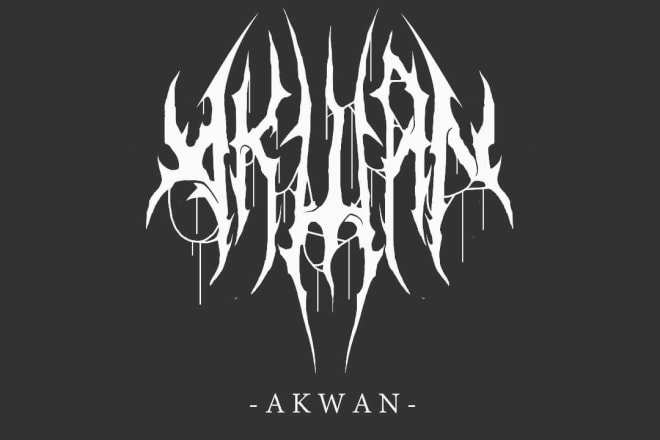 I will design your metal band logo
