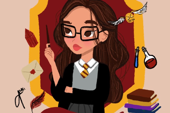I will design your portrait from harry potter
