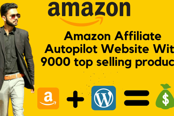 I will develop a money making amazon affiliate website
