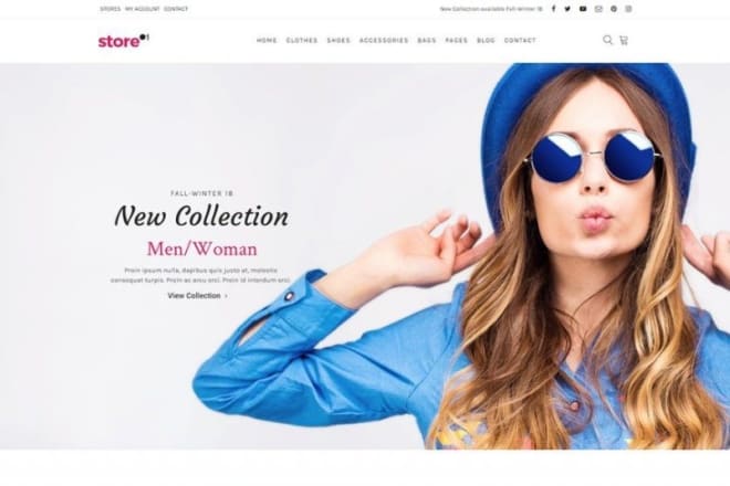 I will develop a wordpress ecommerce website