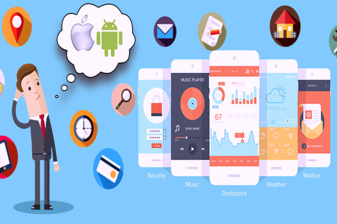 I will develop and design android iphone application