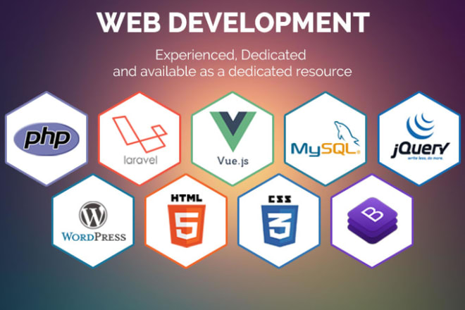 I will develop and design responsive wordpress laravel PHP website do web development