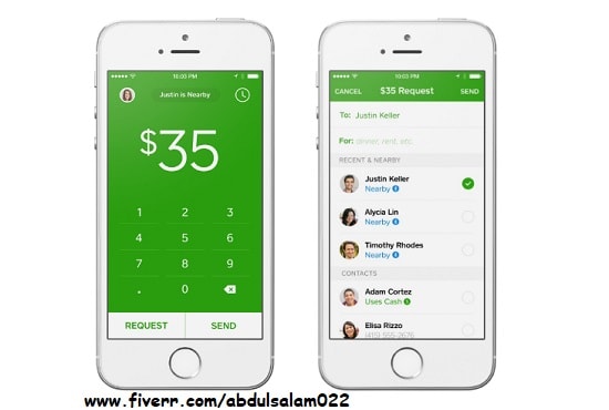 I will develop cash app, loan app, payment app, online money transfer app, bank app