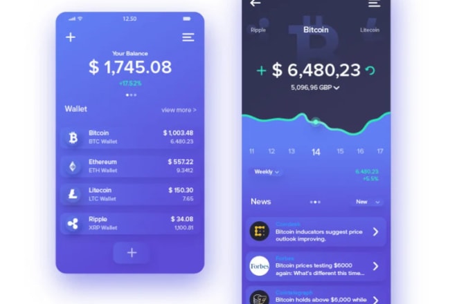 I will develop crypto wallet app, token creator and tron smart contract