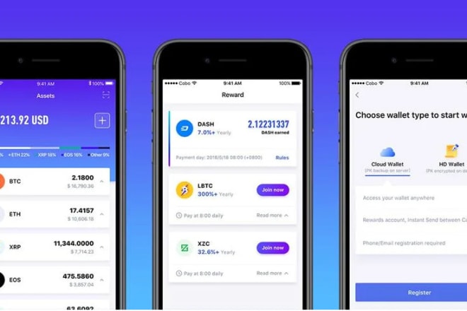 I will develop custom wallet app, crypto wallet app, payment app